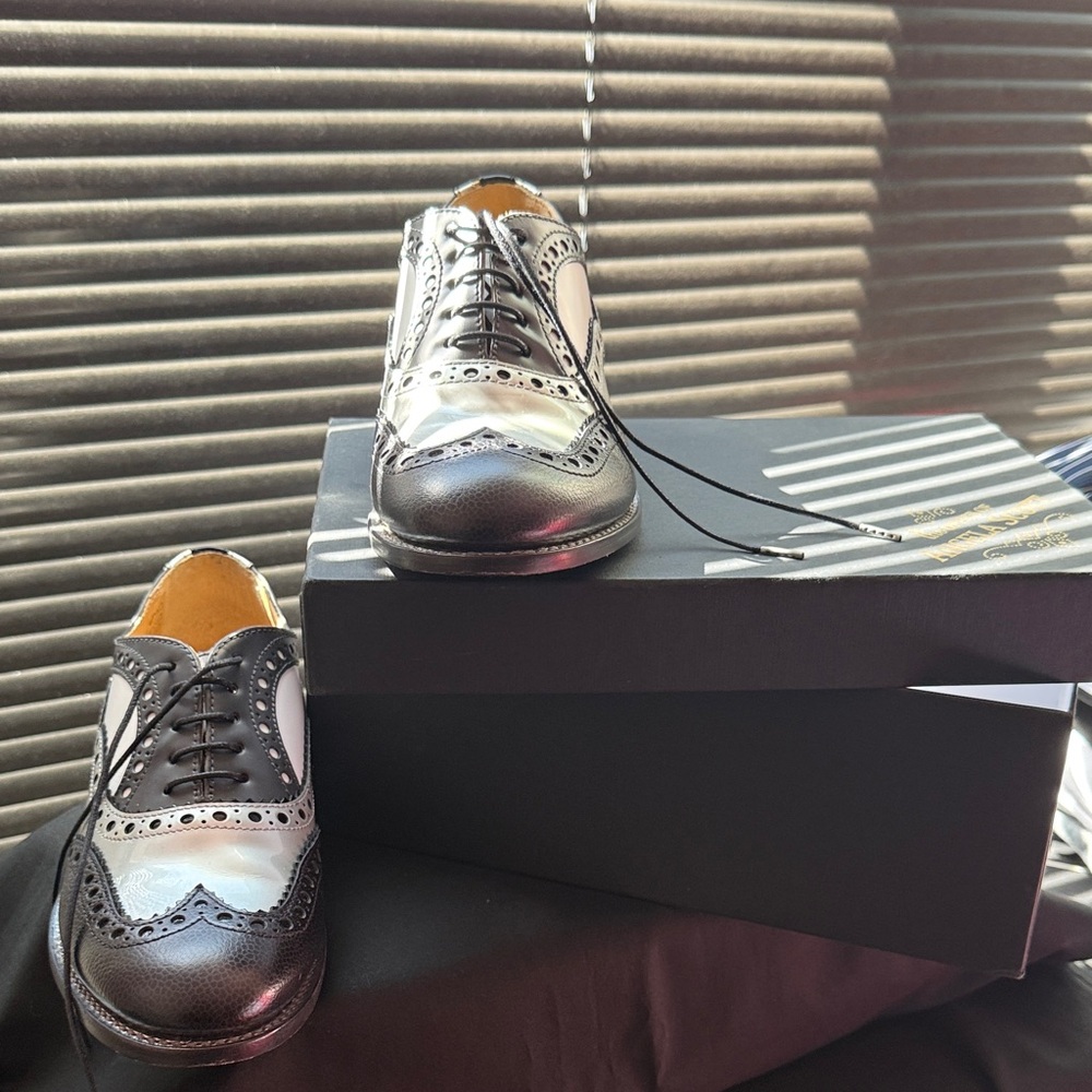 Elegant Black and Silver Women shoes The Office of Angela Scott